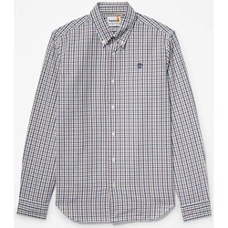 Textil Homem Camisas mangas comprida inch Timberland TB0A26CQCM21 - ELEVATED GINGHAM-CM21 - CARBON MID 