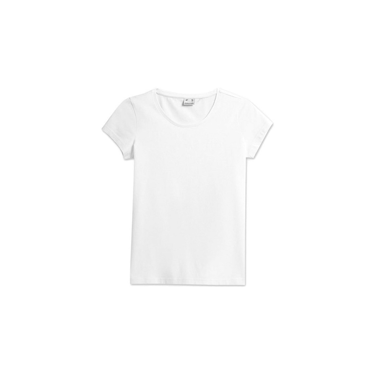 TePour Mulher T-Shirt mangas curtas 4F TSD353 Branco