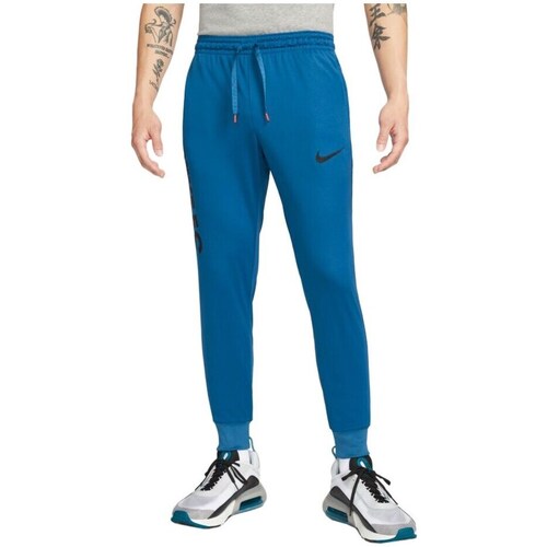 Textil Homem Calças dark Nike FC Drifit Azul