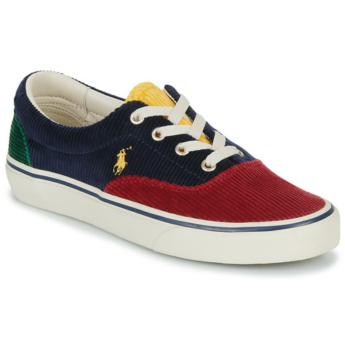 Sapatos Sapatilhas Polo Ralph Lauren KEATON-PONY-SNEAKERS-LOW TOP LACE Multicolor