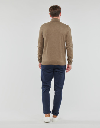 Selected SLHBERG ROLL NECK Bege
