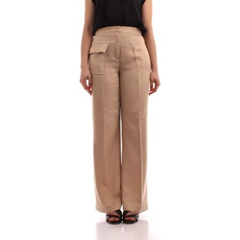 Textil Mulher Calças finas / Sarouels Calvin Klein Jeans K20K203772 Bege