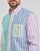 Textil Homem Camisas mangas comprida Polo Ralph Lauren draped side-tie striped dress Z224SC31-clover intarsia short-sleeve polo shirt Blau Multicolor