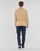 Textil Homem camisolas Polo Ralph Lauren SC23-LS DRIVER CN-LONG SLEEVE-SWEATER Bege / Bege / Mistura
