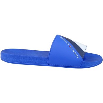 Sapatos Mulher Sapatos aquáticos Tommy Hilfiger Flag Pool Slide Azul