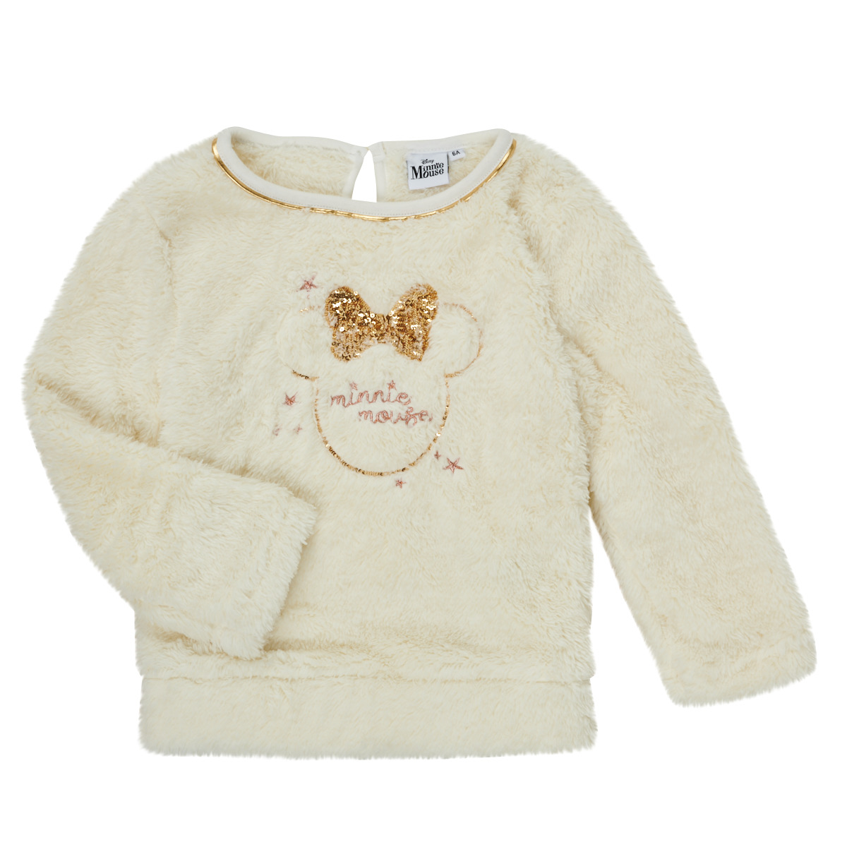 Textil Rapariga Bebé 0-2 anos  SWEAT MINNIE Branco