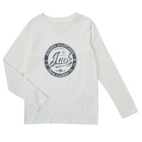 Textil Rapaz T-shirt mangas compridas Jack & Jones JJEJEANS TEE LS O-NECK Branco