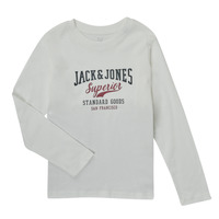 Textil Rapaz T-shirt Givenchy mangas compridas Jack & Jones JJELOGO TEE LS O-NECK Vermelho