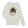 Textil Rapaz T-shirt mangas compridas Rag & Bone Avery floral-print shirt JORCAPTAIN TEE LS Branco