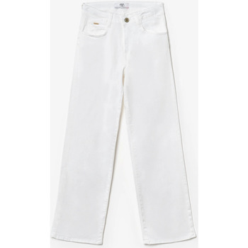 Textil Rapariga Botins / Botas Baixas Le Temps des Cerises Jeans push-up regular cintura alta PULP, comprimento 34 Branco