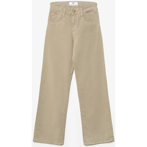 Textil Rapariga Calças de ganga Polos mangas curtaises Jeans push-up regular cintura alta PULP, comprimento 34 Verde