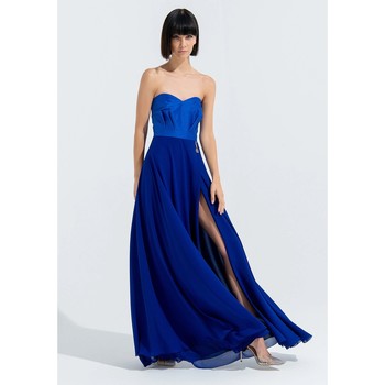 Textil Mulher Vestidos Fracomina Q22SD3003W54601-9-1 Azul