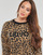 Textil Mulher camisolas Liu Jo WF2451 Leopardo