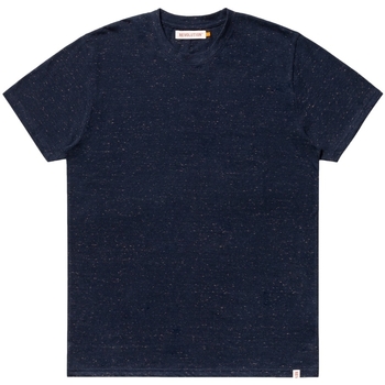 Textil Homem T-shirts e Pólos Rvlt Revolution T-Shirt 1204 Structured - Navy Azul