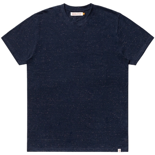 Textil Homem T-shirts e Pólos Revolution T-Shirt 1204 Structured - Navy Azul