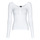 Textil Mulher T-shirt mangas compridas Pieces Boxy T Shirt Mens Branco