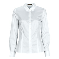 Textil Mulher camisas Guess CATE Branco