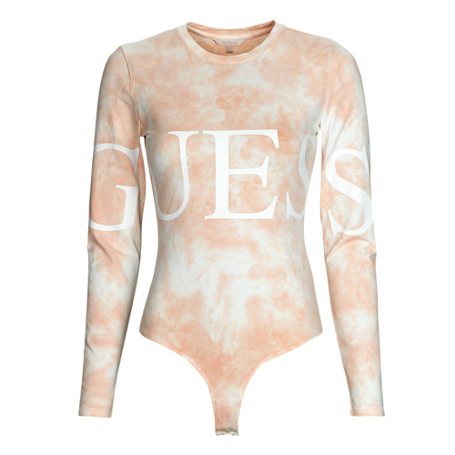 Outono / Inverno Mulher Bodies Guess LS GUESS LOGO Rosa