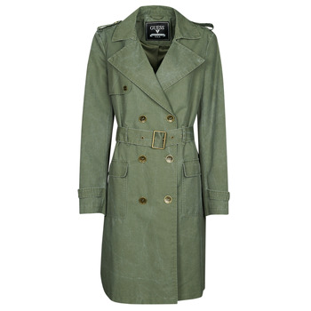 Textil Mulher Trench Guess Light PRISCA TRENCH Cáqui