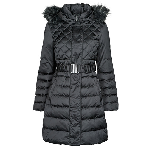 Textil Mulher Quispos Guess Low LOLIE DOWN JACKET Preto
