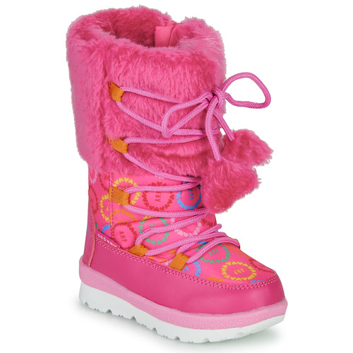Sapatos Rapariga Botas de neve Prada logo-print cotton sweatshirta Prada APRES SKI Rosa