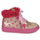 Sapatos Rapariga Sapatilhas de cano-alto Agatha Ruiz de la Prada BETTYS Ouro / Rosa