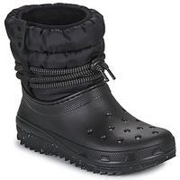 Sapatos Mulher Botas de neve Crocs CLASSIC NEO PUFF LUXE BOOT W Preto