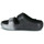Sapatos Mulher Chinelos Crocs CLASSIC COZZZY GLITTER SANDAL Preto / Prateado