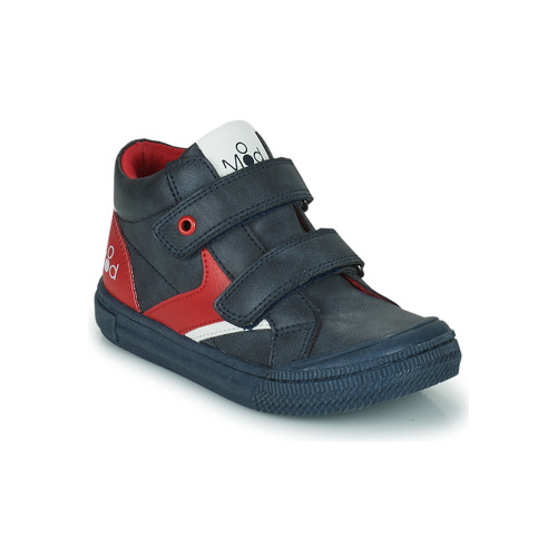 Sapatos Rapaz Sapatilhas de cano-alto Mod'8 TIFUN Cinza / Vermelho