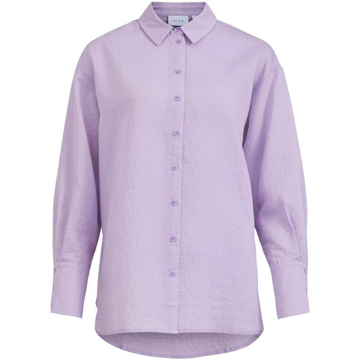 Textil Mulher balmain kids cotton logo sweatshirt item  Violeta