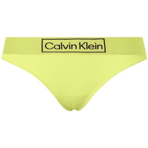 Textil Mulher Tops e soutiens de desporto Calvin Klein Jeans  Amarelo