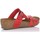 Sapatos Mulher Sandálias Interbios 5379 Vermelho