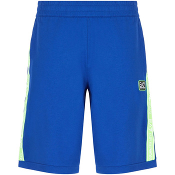 Textil Homem Shorts / Bermudas Ea7 Emporio Armani 3LPS61 PJ05Z Azul