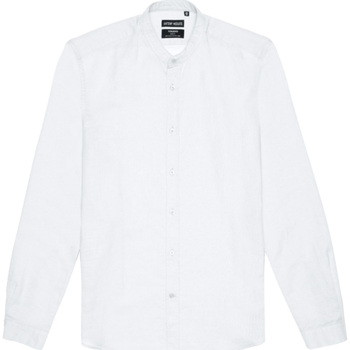 Textil Homem Camisas mangas comprida Antony Morato MMSL00666 FA400074 Branco