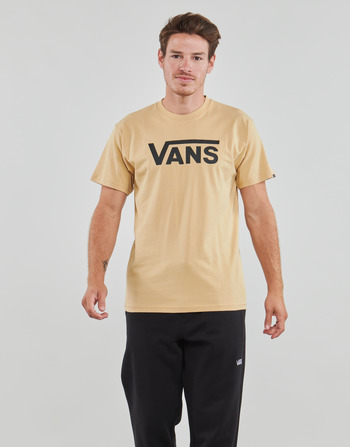 Textil Homem T-shirt mangas compridas Vans VANS CLASSIC Bege