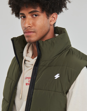 Superdry SPORTS PUFFER GILET Escuro