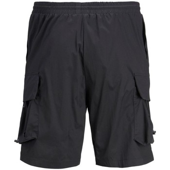 Textil Homem Shorts / Bermudas Jack & Jones 12205530 ROCKET-BLACK Preto