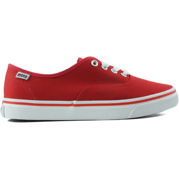 Sapatos Mulher Sapatilhas Mustang Old MUSTANG CANVAS MULTICOLOR Vermelho