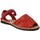 Sapatos Sandálias Colores 26335-18 Vermelho