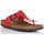 Sapatos Mulher Sandálias Interbios SANDALIAS  7110 Vermelho