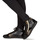 Sapatos Mulher Sapatilhas de cano-alto Pataugas PALME MIX Preto / Ouro