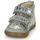 Sapatos Rapariga Sapatilhas de cano-alto Shoo Pom BOUBA NEW SCRATCH Prata / Cinza
