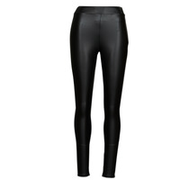 Textil Mulher Collants Only ONLCOOL COATED LEGGING NOOS Preto