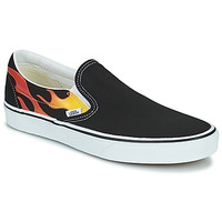 Sapatos Homem Slip on Vans CLASSIC SLIP-ON FLAM Preto / Vermelho
