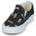 Sapatos Slip on Vans CLASSIC SLIP-ON Preto / Vermelho