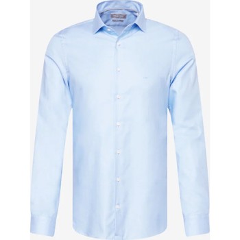 Textil Homem Camisas mangas comprida MICHAEL Michael Kors MDOMD90450 Azul