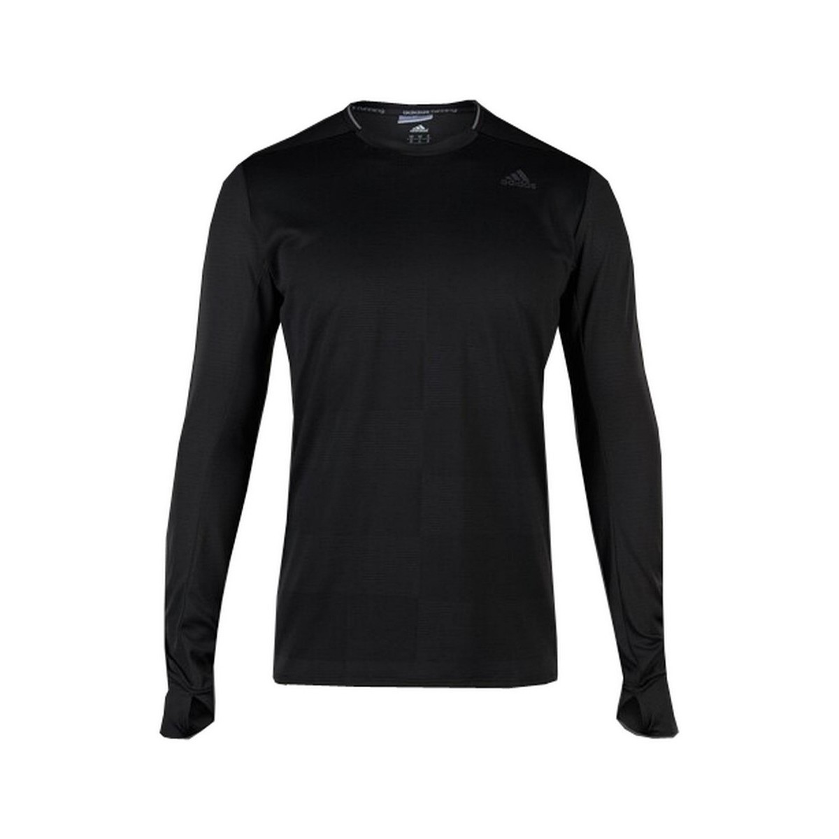 Textil Homem T-shirts e Pólos adidas Originals Supernova Tee Long Sleeve Preto