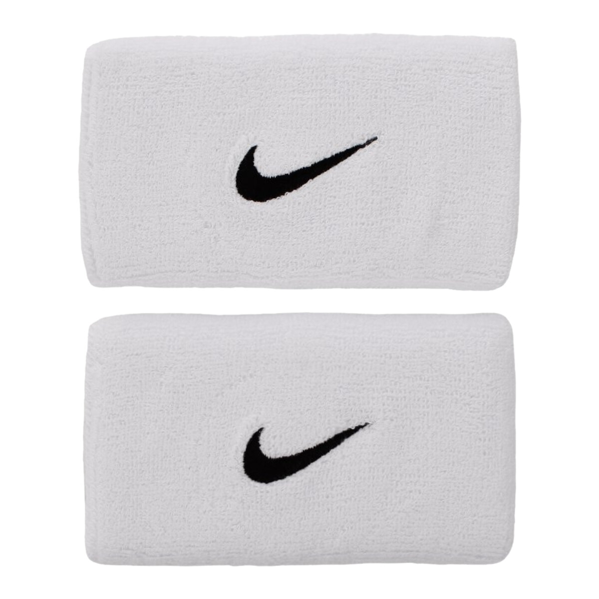 Acessórios Acessórios de desporto Nike Swoosh Doublewide Wristbands Branco