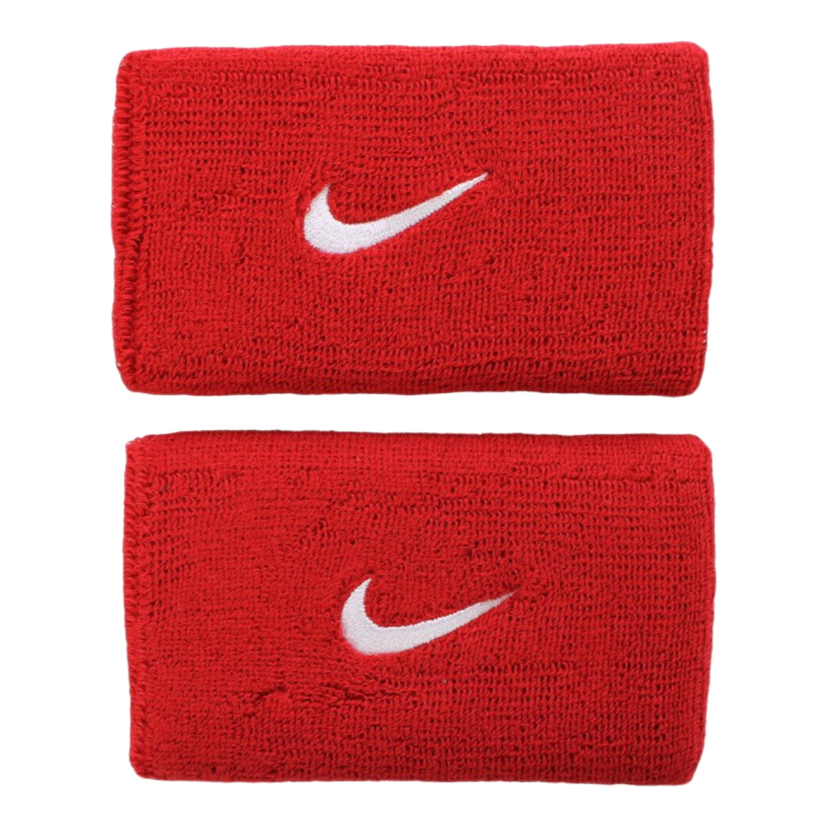 Acessórios Acessórios de desporto Nike Swoosh Doublewide Wristbands Vermelho
