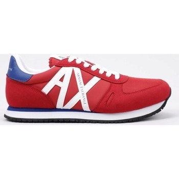 Sapatos Homem Sapatilhas EAX XUX017 Vermelho